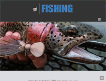 Tablet Screenshot of gotfishing.net